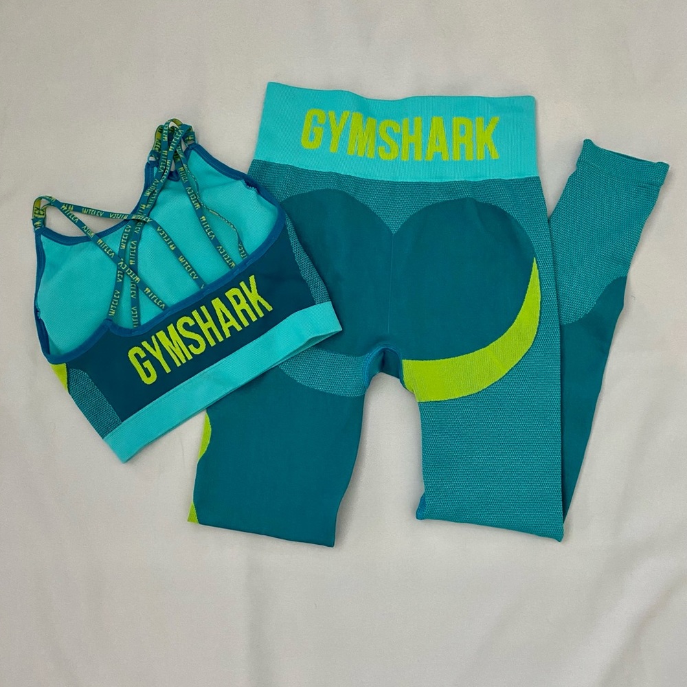 Gymshark sports bra and leggings